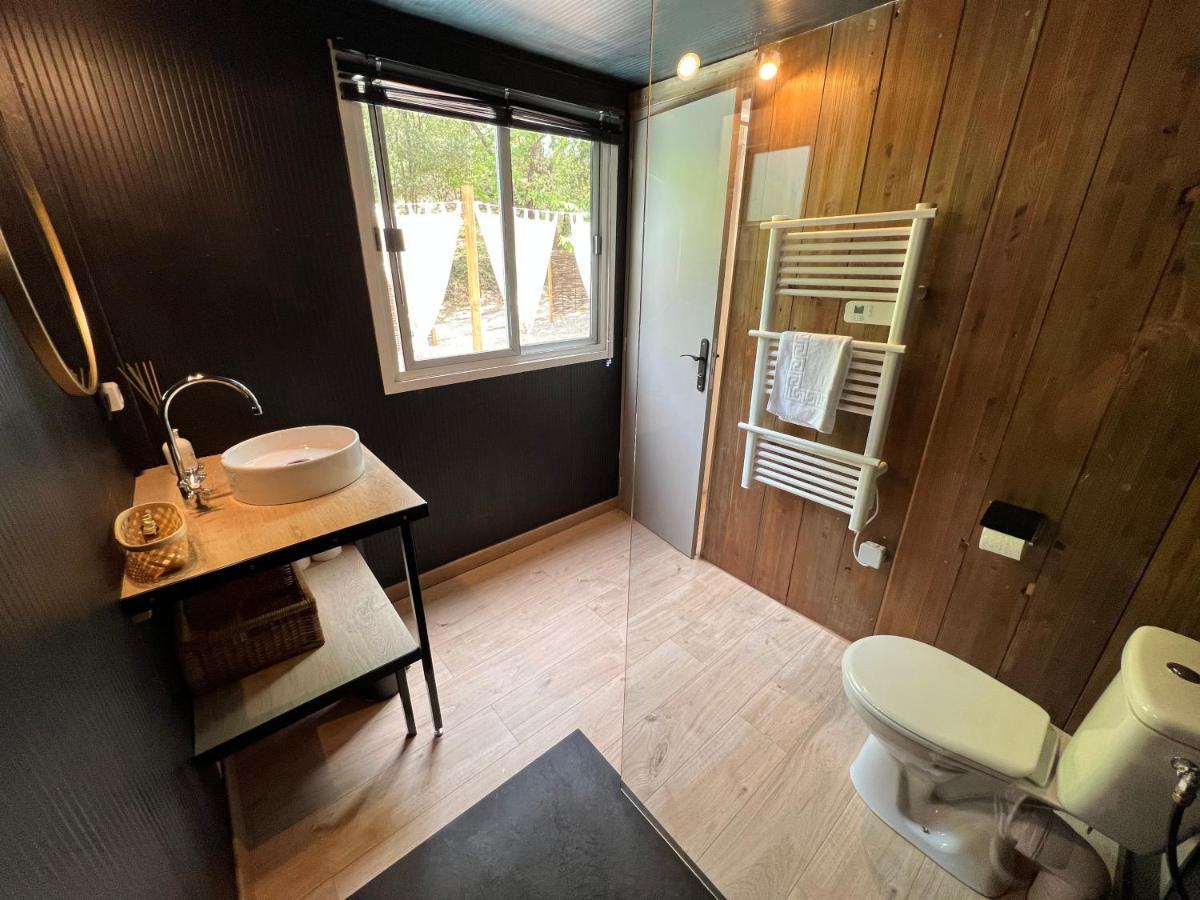 Superbe Cabane Jacuzzi Jardin Clim Wifi Parking Meyreuil Ngoại thất bức ảnh